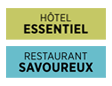 Logo classement Logis - Hôtel essentiel / Restaurant savoureux